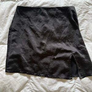 Ella Black Mini Skirt